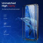 Wholesale Anti-Static Anti-Dust Transparent HD Tempered Glass Screen Protector for iPhone 12 Pro Max (Clear)